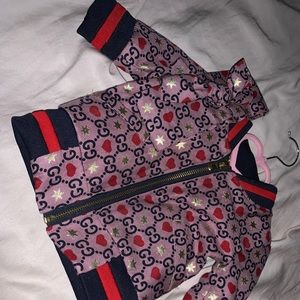 Gucci bomber jacket (little girls) 9-12 months